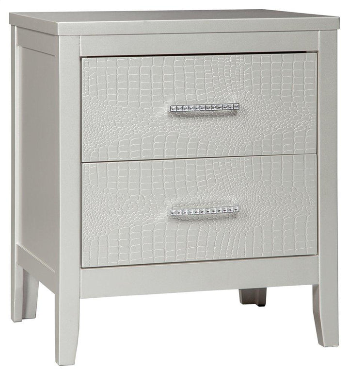 ASHLEY FURNITURE PKG014149 Full Panel Bed With Mirrored Dresser and Nightstand