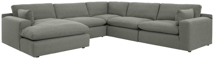 ASHLEY FURNITURE 10007S6 Elyza 5-piece Sectional With Chaise