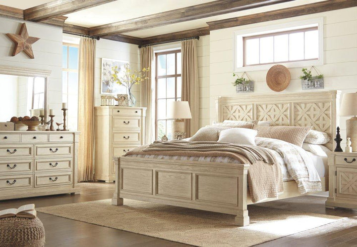 ASHLEY FURNITURE B647B8 Bolanburg California King Panel Bed
