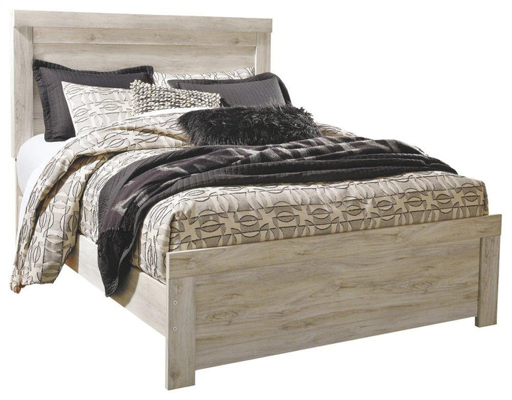 ASHLEY FURNITURE PKG004716 Queen Panel Bed With Mirrored Dresser, Chest and 2 Nightstands