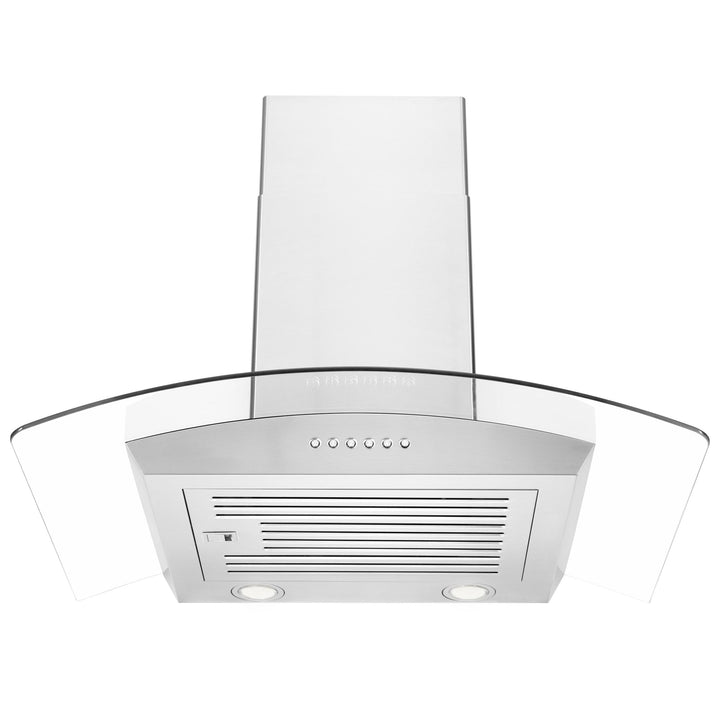 ZLINE KITCHEN AND BATH ALP70WL30 ZLINE Alpine Series Ducted Wall Mount Range Hood in Stainless Steel Size: 30 Inch