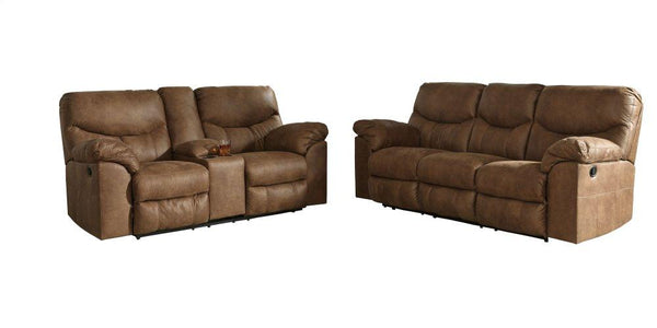 ASHLEY FURNITURE 33802U1 Boxberg Reclining Sofa and Loveseat