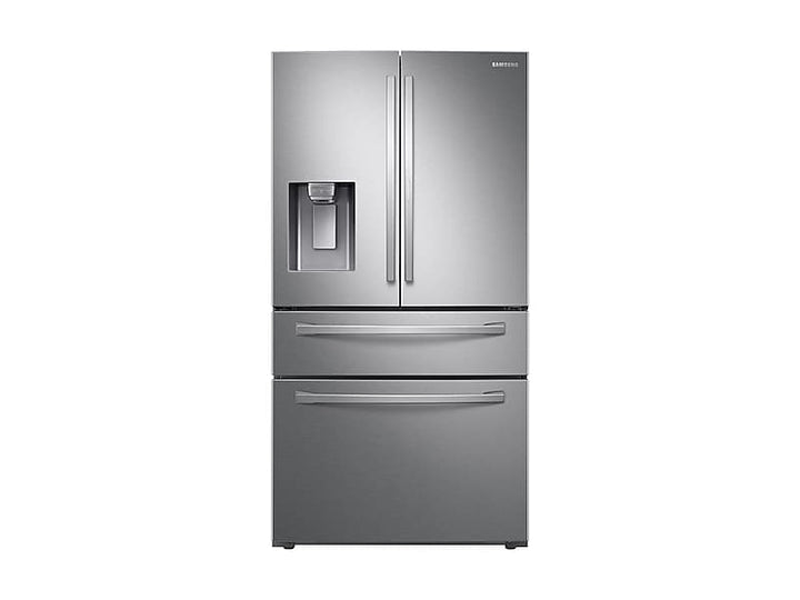 SAMSUNG RF22R7351SR 22 cu. ft. Food Showcase Counter Depth 4-Door French Door Refrigerator in Stainless Steel