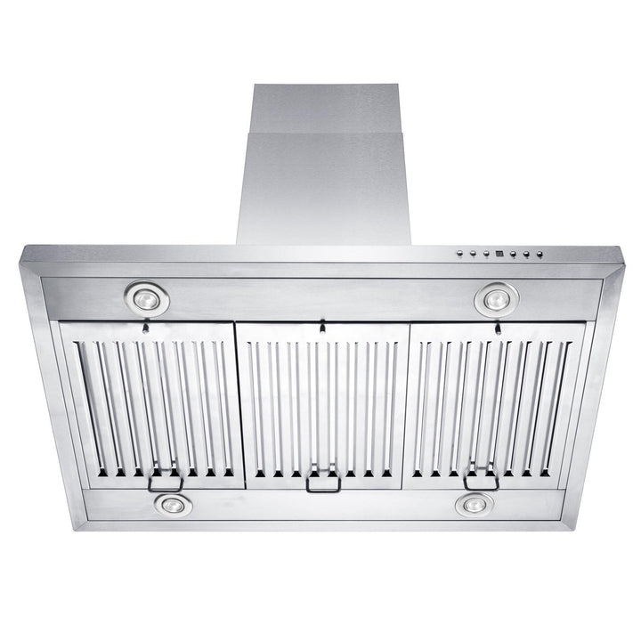 ZLINE KITCHEN AND BATH GL2IRS48400 ZLINE Remote Blower Island Range Hood Size: 48 Inch, CFM: 400