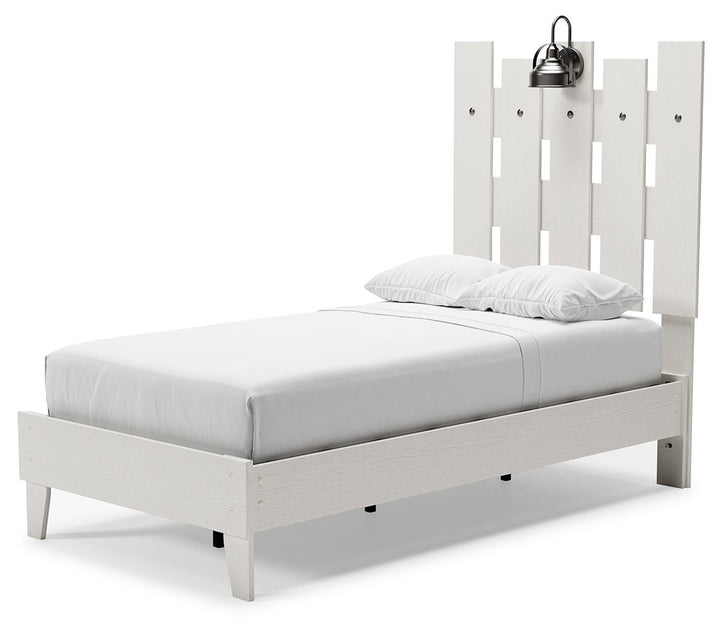 ASHLEY FURNITURE EB1428B2 Vaibryn Twin Panel Platform Bed