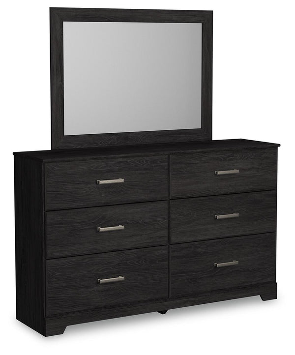 ASHLEY FURNITURE B2589B1 Belachime Dresser and Mirror