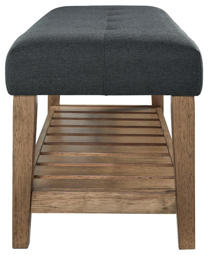 ASHLEY FURNITURE A3000301 Cabellero Upholstered Accent Bench