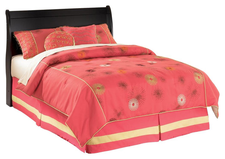 ASHLEY FURNITURE PKG002524 Full Sleigh Headboard With Mirrored Dresser