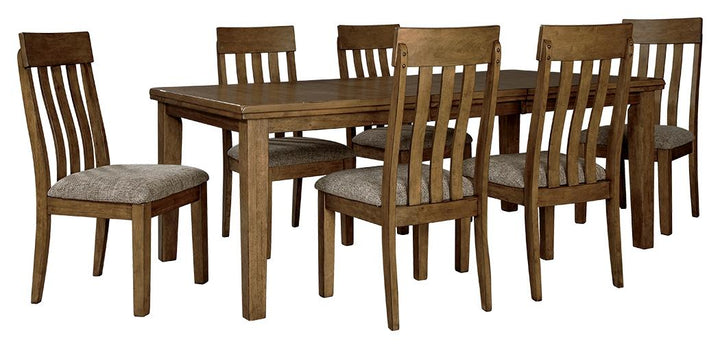 ASHLEY FURNITURE PKG002070 Dining Table and 6 Chairs