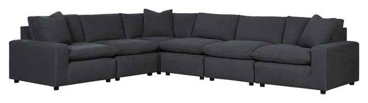 ASHLEY FURNITURE PKG001104 6-piece Sectional With Ottoman