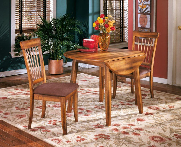 ASHLEY FURNITURE D199D16 Berringer Dining Table and 2 Chairs