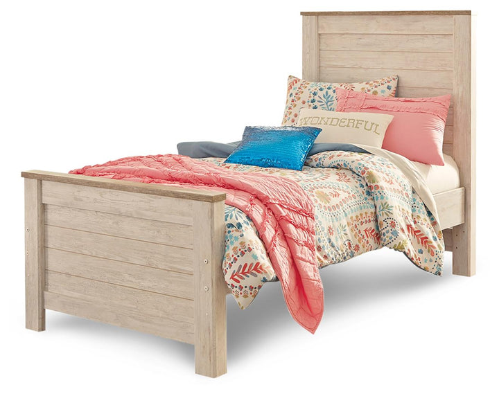 ASHLEY FURNITURE B267B15 Willowton Twin Panel Bed