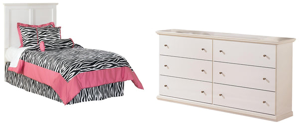 ASHLEY FURNITURE PKG002722 Twin Panel Headboard With Dresser
