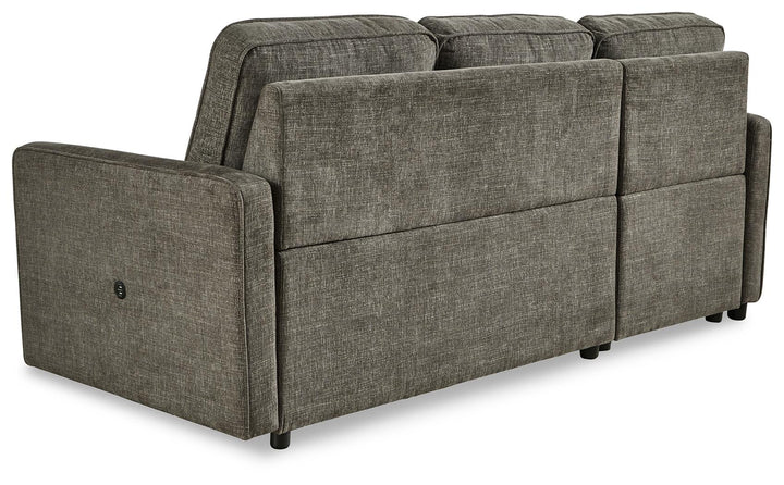 ASHLEY FURNITURE 26505S1 Kerle 2-piece Sectional With Pop Up Bed