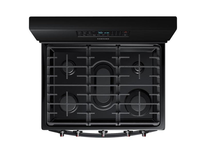 SAMSUNG NX58T5601SB 5.8 cu. ft. Freestanding Gas Range with Convection in Black