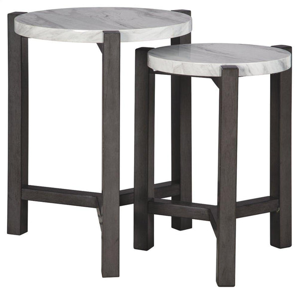 ASHLEY FURNITURE A4000232 Crossport Accent Table set of 2