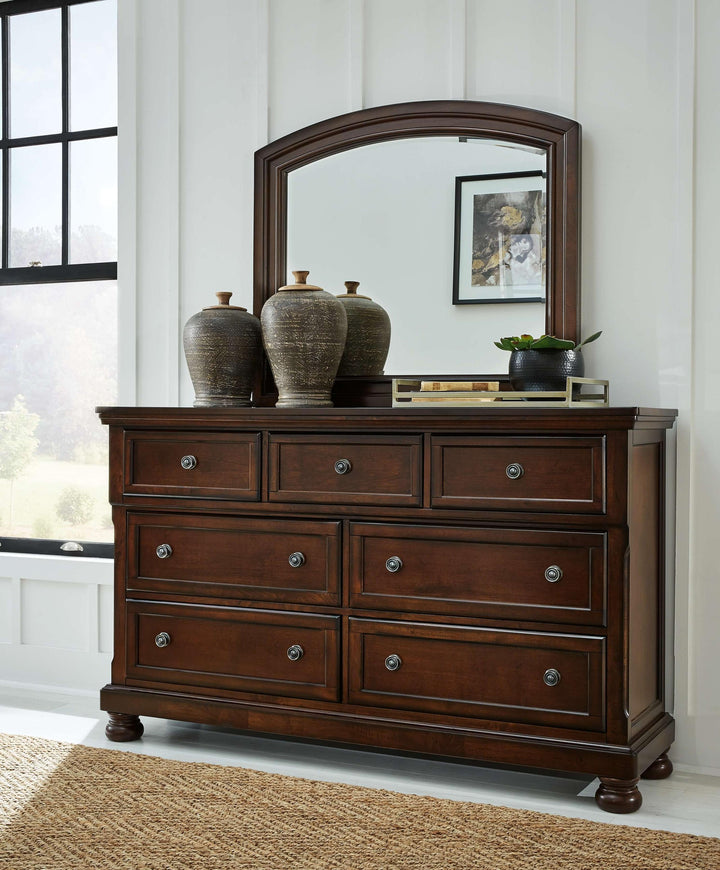 ASHLEY FURNITURE B697B1 Porter Dresser and Mirror