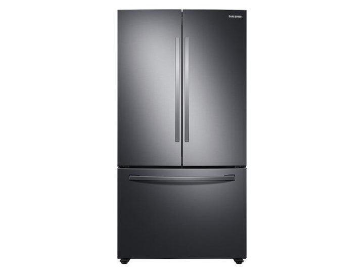 SAMSUNG RF28T5101SG 28 cu. ft. Large Capacity 3-Door French Door Refrigerator with Internal Water Dispenser in Black Stainless Steel