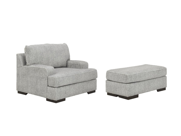 ASHLEY FURNITURE PKG007346 Chair and Ottoman