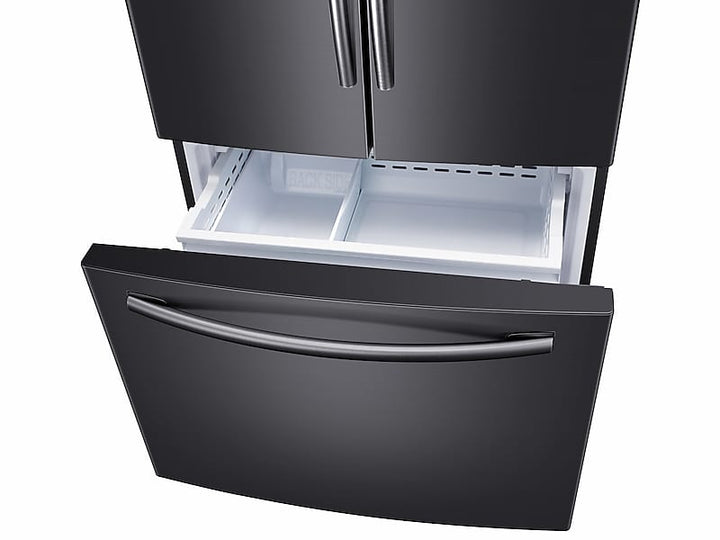 SAMSUNG RF261BEAESG 26 cu. ft. French Door Refrigerator with Internal Filtered Water in Black Stainless Steel