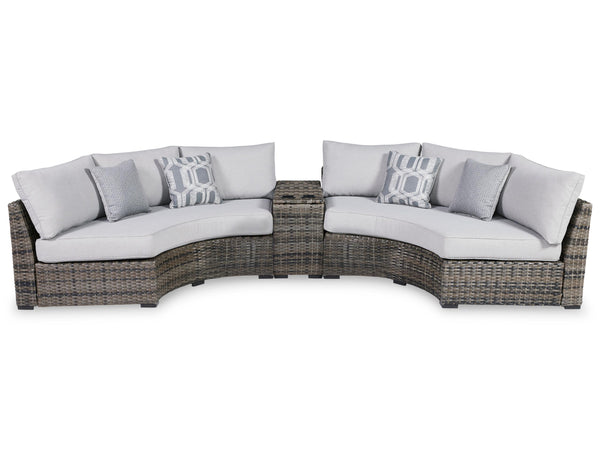 ASHLEY FURNITURE P459P6 Harbor Court 3-piece Outdoor Sectional