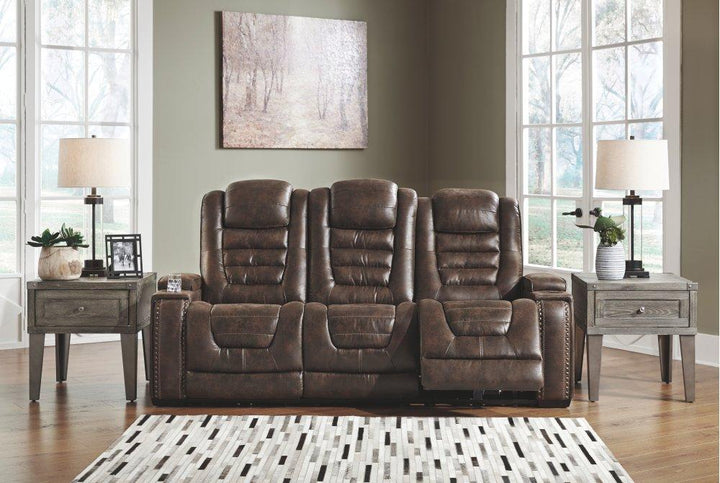 ASHLEY FURNITURE 3850115 Game Zone Power Reclining Sofa
