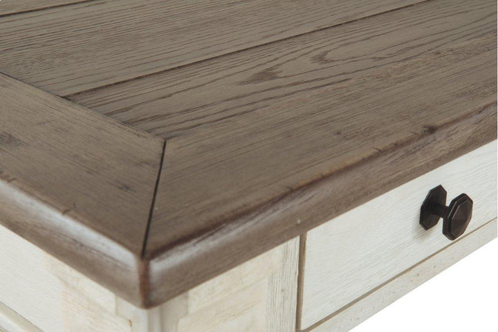 ASHLEY FURNITURE PKG008038 Home Office Desk and Storage