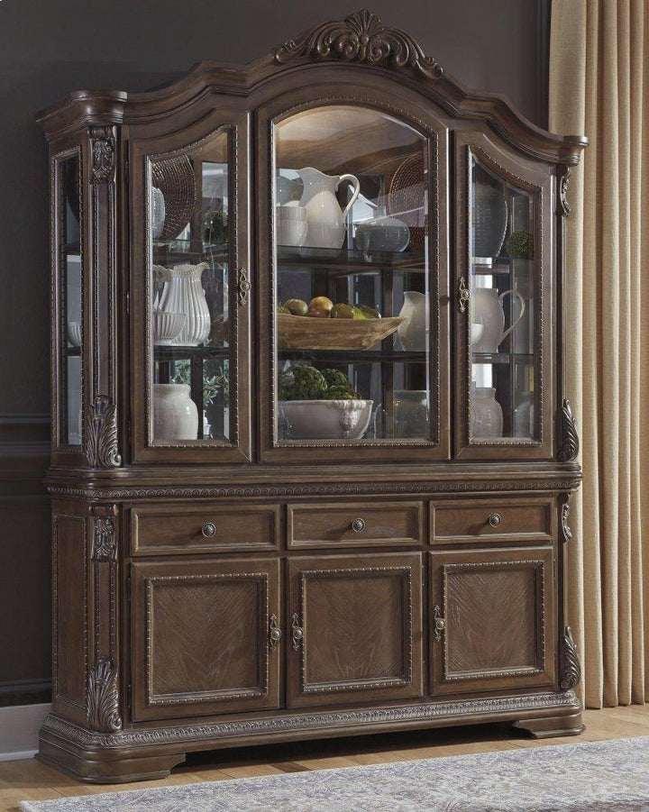 ASHLEY FURNITURE D803D5 Charmond Dining Buffet and China