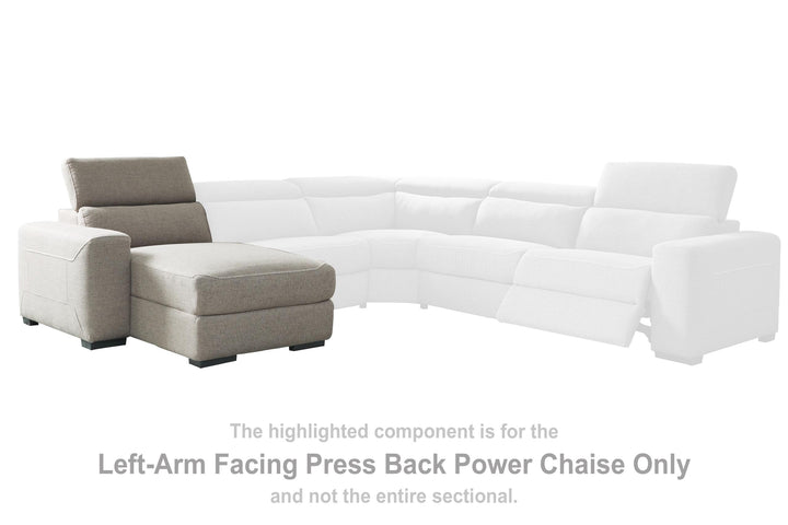 ASHLEY FURNITURE 7700579 Mabton Left-arm Facing Power Reclining Back Chaise