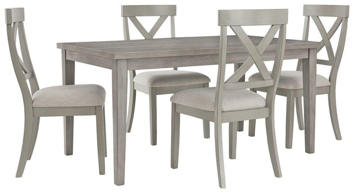 ASHLEY FURNITURE PKG011205 Dining Table and 4 Chairs