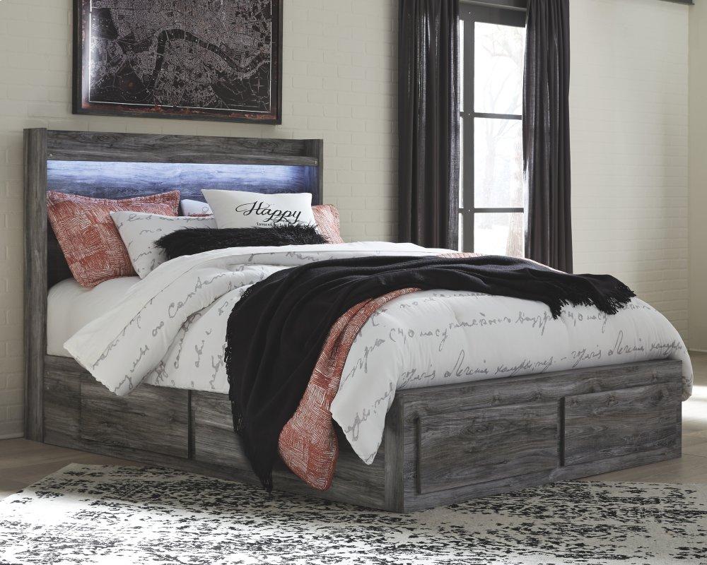 ASHLEY FURNITURE B221B13 Baystorm Queen Panel Bed With 4 Storage Drawers