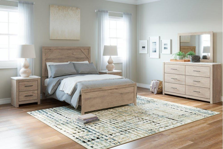 ASHLEY FURNITURE PKG009394 Full Panel Bed With Dresser