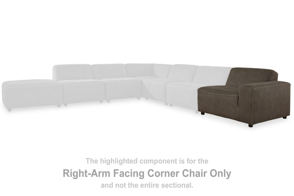 ASHLEY FURNITURE 2130165 Allena Right-arm Facing Corner Chair