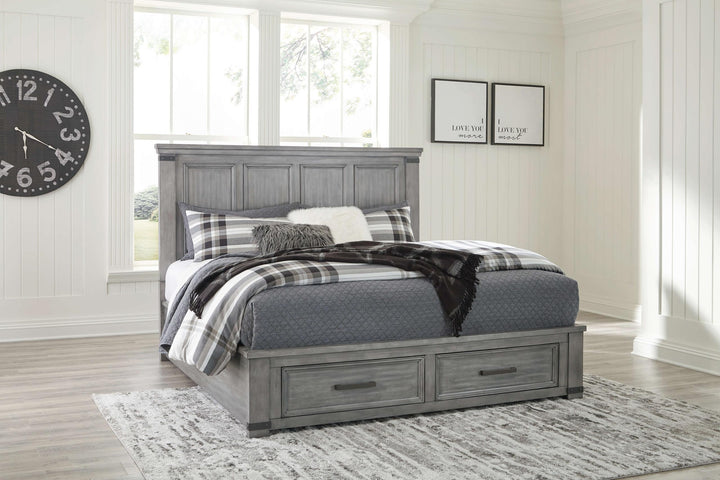 ASHLEY FURNITURE B772B3 Russelyn Queen Storage Bed