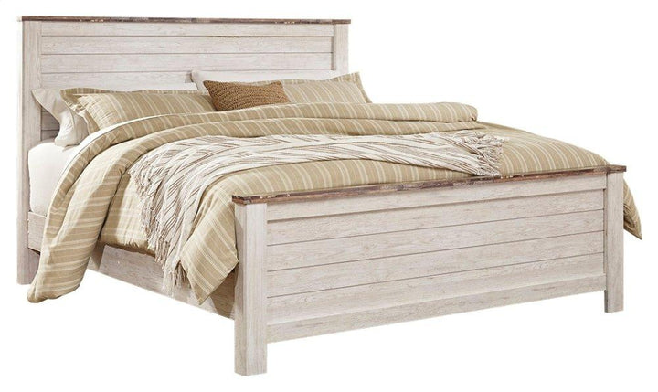 ASHLEY FURNITURE PKG004286 California King Panel Bed With Dresser