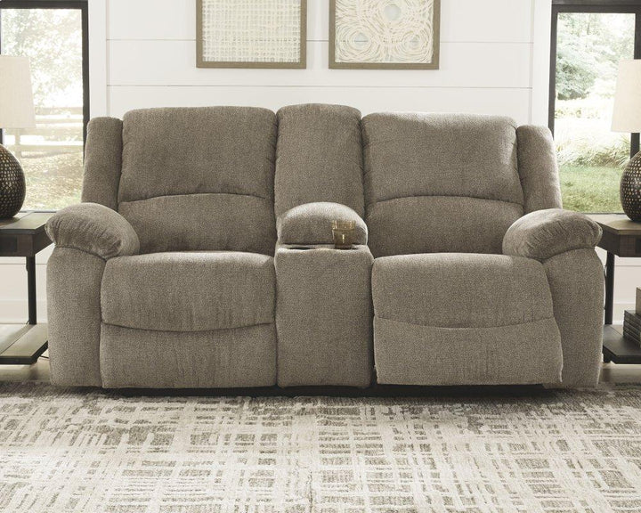 ASHLEY FURNITURE 7650594 Draycoll Reclining Loveseat With Console