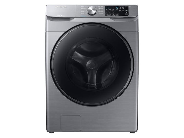 SAMSUNG WF45R6100AP 4.5 cu. ft. Front Load Washer with Steam in Platinum