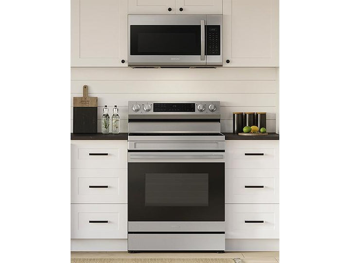 SAMSUNG NE63A6511SS 6.3 cu. ft. Smart Freestanding Electric Range with No-Preheat Air Fry & Convection in Stainless Steel