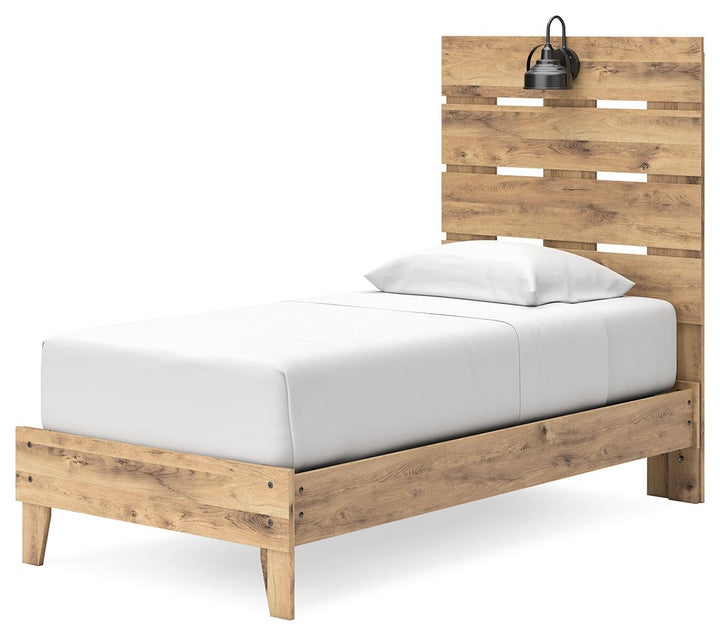 ASHLEY FURNITURE EB2712B6 Larstin Twin Panel Platform Bed