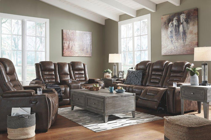 ASHLEY FURNITURE 3850115 Game Zone Power Reclining Sofa