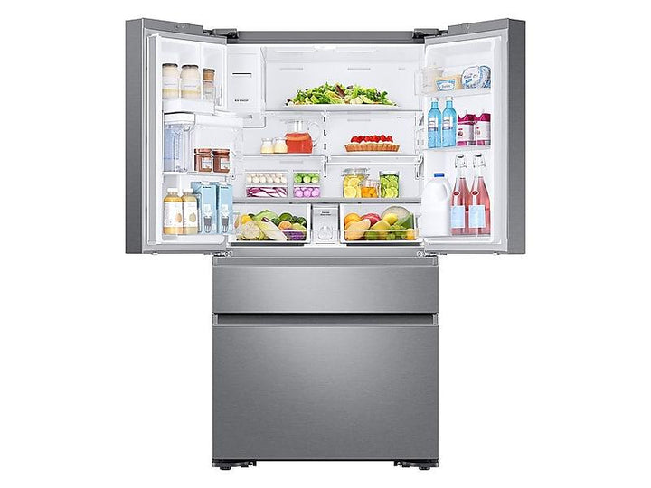 SAMSUNG RF23M8070SR 23 cu. ft. Counter Depth 4-Door French Door Refrigerator in Stainless Steel