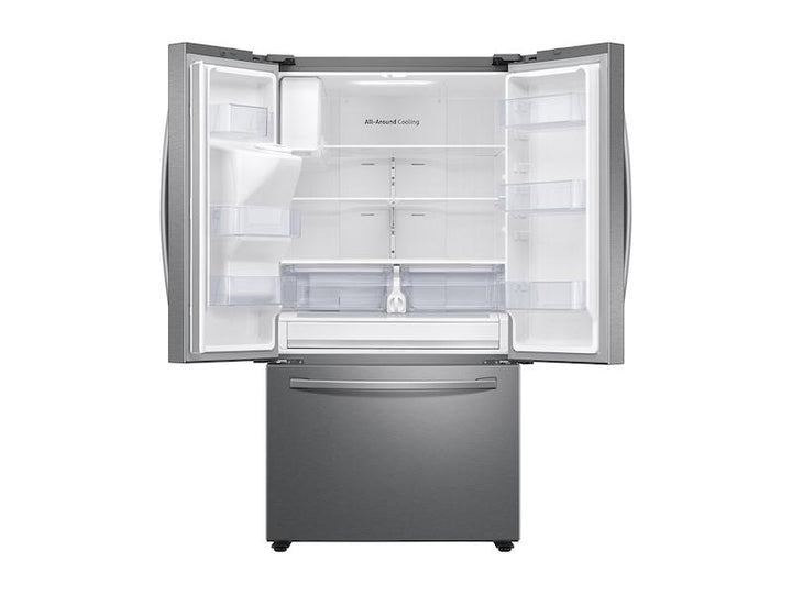 SAMSUNG RF27T5241SR 27 cu. ft. Large Capacity 3-Door French Door Refrigerator with Dual Ice Maker in Stainless Steel