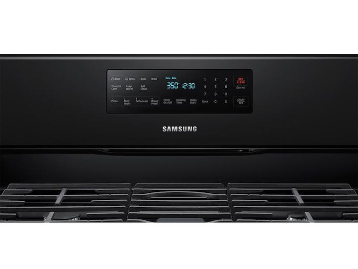 SAMSUNG NX58T5601SB 5.8 cu. ft. Freestanding Gas Range with Convection in Black