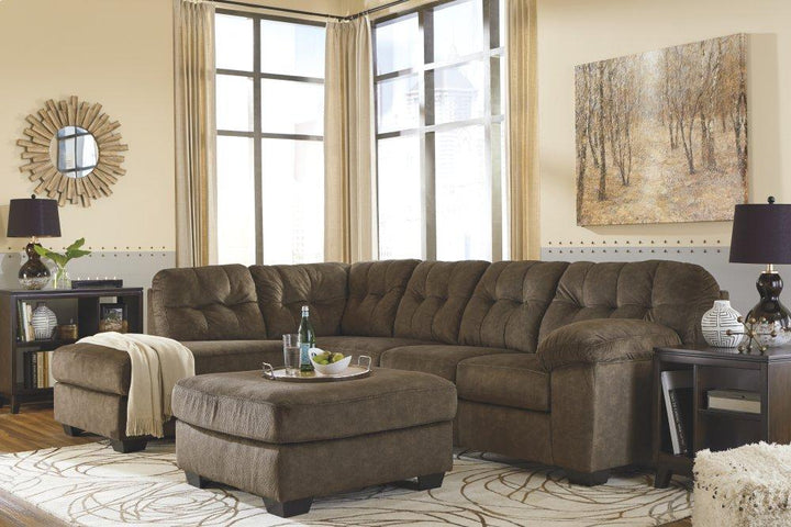 ASHLEY FURNITURE 70508S2 Accrington 2-piece Sleeper Sectional With Chaise