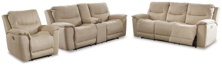 ASHLEY FURNITURE PKG013180 Sofa, Loveseat and Recliner