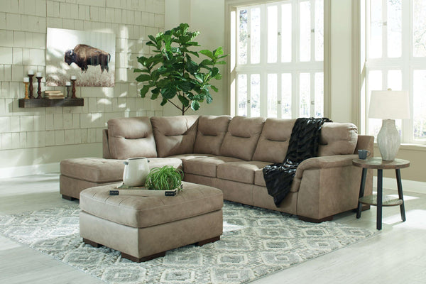 ASHLEY FURNITURE PKG011002 2-piece Sectional With Ottoman