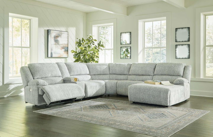 ASHLEY FURNITURE 29302S16 Mcclelland 6-piece Power Reclining Sectional With Chaise