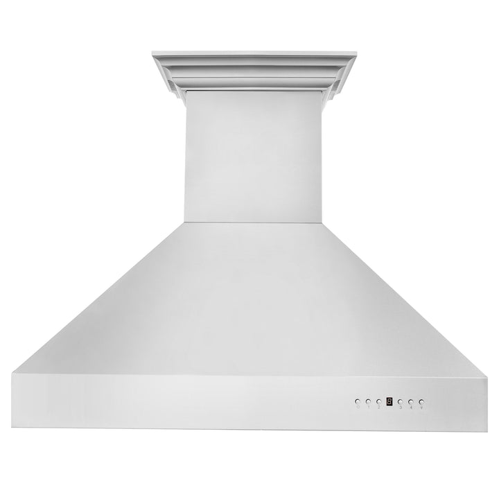 ZLINE KITCHEN AND BATH 697CRNBT30 ZLINE Professional Wall Mount Range Hood in Stainless Steel with Built-in CrownSound TM Bluetooth Speakers Size: 30 Inch