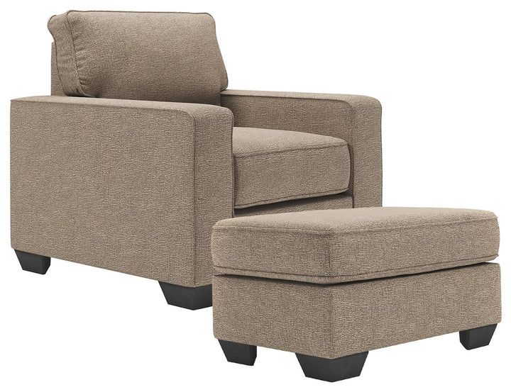 ASHLEY FURNITURE PKG008946 Chair and Ottoman