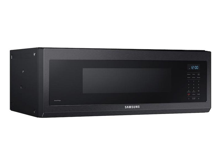 SAMSUNG ME11A7510DG 1.1 cu. ft. Smart SLIM Over-the-Range Microwave with 400 CFM Hood Ventilation, Wi-Fi & Voice Control in Black Stainless Steel